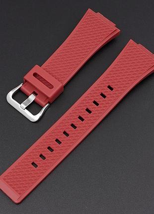 Ремешок для casio g-shock ga-100/110 red si 2