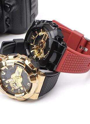 Ремешок для casio g-shock ga-100/110 red si 10