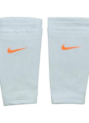 Фиксаторы-чулки с карманом для щитков 2 шт nike mercurial белый размер s ne-lg-fxw, для командных тренировок, для любительских игр