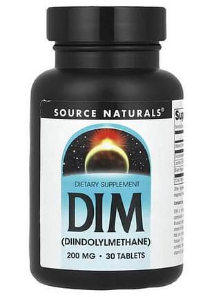 Source naturals dim 200 mg 30 таблеток