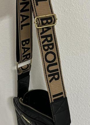 Barbour international quilted sloane crossbody 5