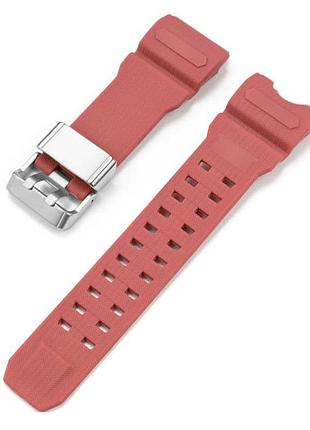 Ремешок для casio g-shock gwg-1000 red si