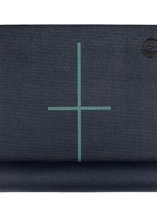 Коврик для йоги bodhi leela yantra alignment midnight blue 183x60x0.45 см 3