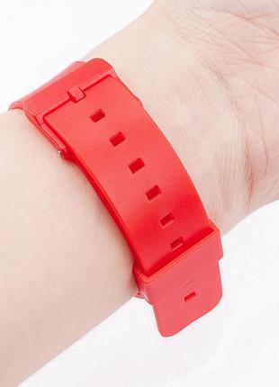 Ремінець для casio mq-24 all red 4