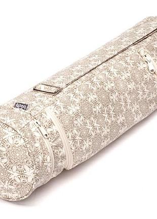 Сумка-чехол для йоги asana bag cotton madurai maharaja collection bodhi 60 см экрю