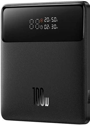 Портативное зу power bank baseus h1 pd100w 20000 mah (ppbld100hd) cosmic black