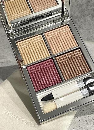 Оригінал. tom ford soleil eye color quad 40 golden hour 7,2 г  тіні для повік 01 fireside night