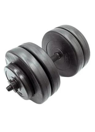 Гантель наборная композитная в пластиковой оболочке rock pro 23 кг ne-pl-g-023
