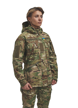 Жіноча тактична куртка fc combat fit, мультикам