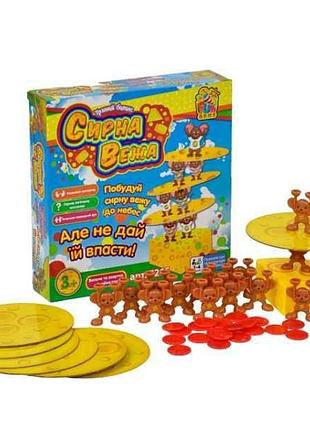 Игра настольная сырная башня 4fun game club