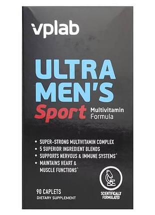 Vplab ultra men’s sport multivitamin formula 90 таблеток