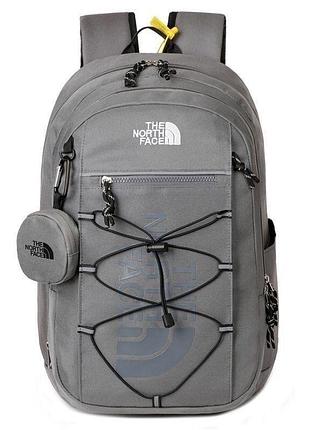 Tnf рюкзак + шопер the north face тнф сірий