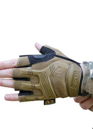Беспалые перчатки койот mechanix mxk-2 6