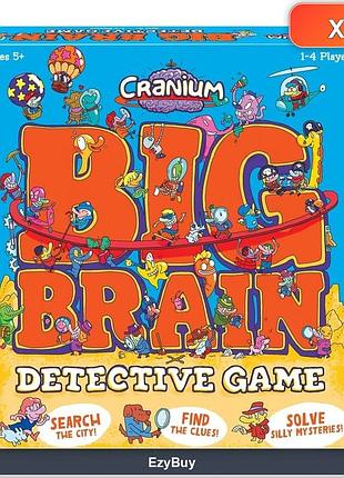 Семейная игра big brain cranium с большой картой города и песочными часами на 1-4 человек от 5 лет, англ. язык