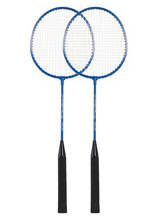 Набор для игры бадминтон bd24156(blue), 2 ракетки в чехле