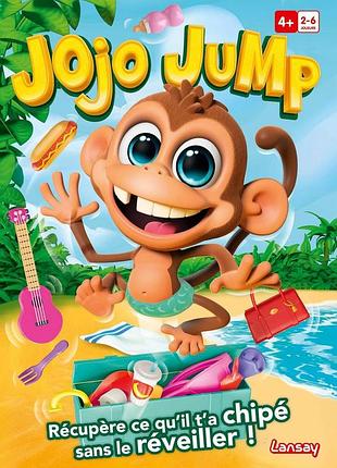 Настільна гра lansay jojo jump, дитяча гра з мавпочкою, 2–6 гравців, від 4 років