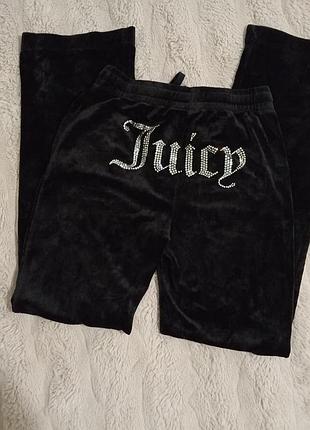 Велюровые брюки juicy couture