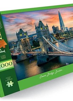 Пазл "tower bridge, london" danko toys c1000-12-06, 1000 ел.