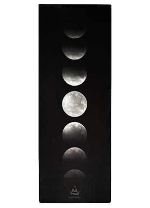 Коврик для йоги замшевый sitara moon phases rao 183×68×0.5 см