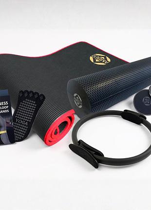 Набор для пилатеса pilates home studio amber 6 в 1