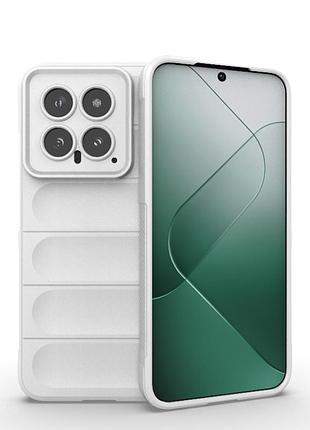 Чохол-накладка cosmic magic shield для xiaomi redmi note 14 білий