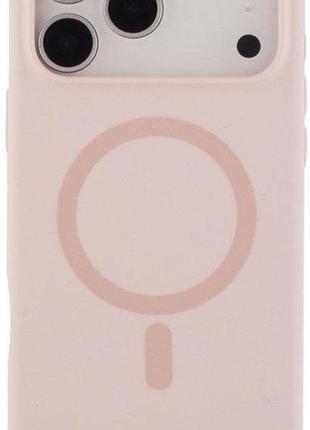 Чохол-накладка bizon для iphone 17 pro рожевий