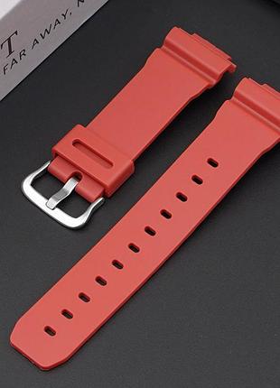 Ремінець для casio g-shock dw-6900 red si 2