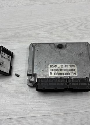 Блок керування двигуном, ecu opel vectra b, astra g, 2.0 dti, y20dth, x20dtl, 09136119, bosch, 02811001874, оригінал