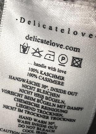 Delicatelove джемпер, свитер, пуловер, 100% кашемир 5