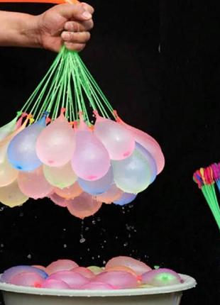 Набір водяних куль 37шт happy baby balloons