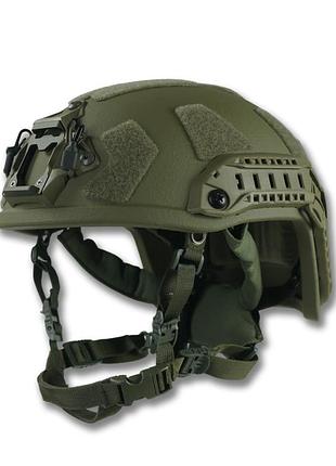 Балістичний шолом олива (m) fast pe gen iii aggressive