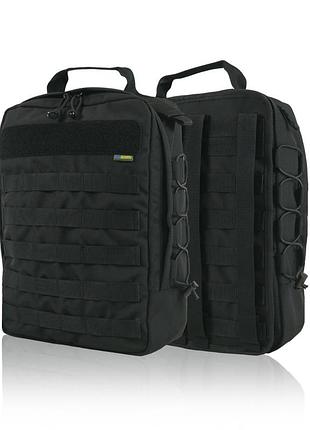 Рюкзак с molle быстросъемный черный