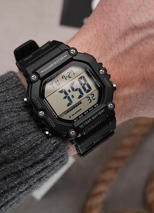 Мужские часы casio ae-1600h-1a 3