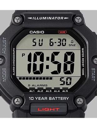 Мужские часы casio ae-1600h-1a 7