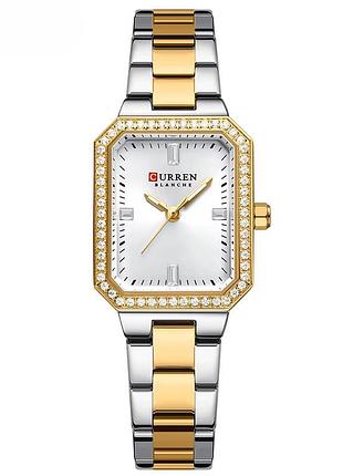 Curren 9102 silver-gold-white