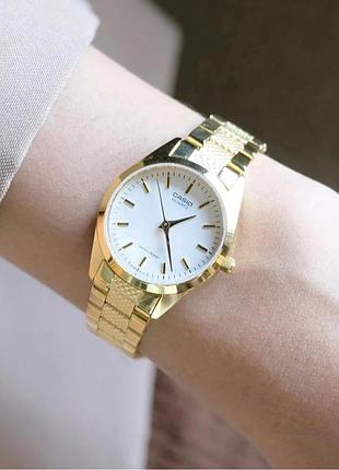 Женские часы casio ltp-1274g-7a 4