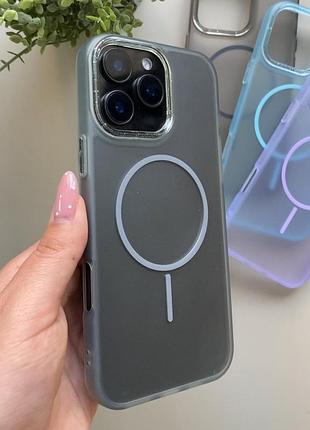 Чохол-накладка case lab new color для iphone 16 pro сірий