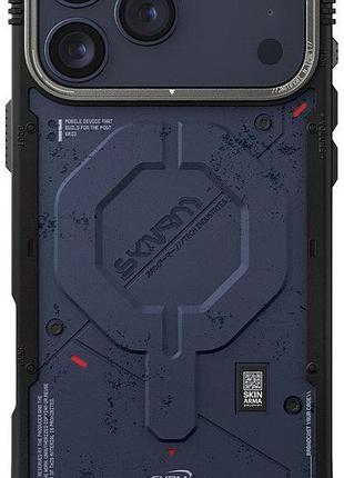 Чохол-накладка skinarma vigor (mag-charge) для iphone 17 pro синій