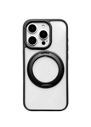 Чохол-накладка case lab a-ring для iphone 16 чорний