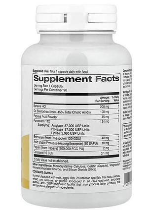 Cgn complete enzymes 90 capsules 2