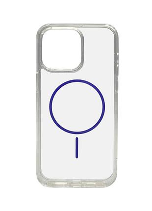 Чохол-накладка cosmic acrylic thin magnetic для apple iphone 14 pro max фіолетовий