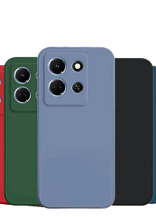 Чохол-накладка case lab android захист камери для xiaomi redmi note 13 pro 4g темно-зелений 2