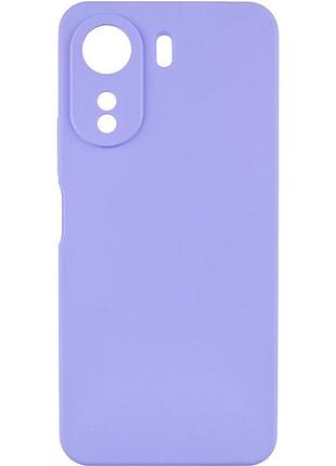 Чохол-накладка cosmic silicone android для xiaomi redmi 13c 4g/poco с65 елегантний фіолетовий