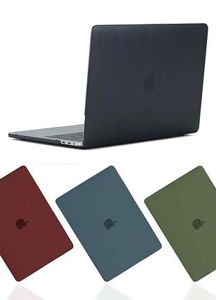 Чохол-накладка dots macbook air 13.3 a1932/a2179/a2337 (2018-2023) синій