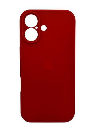 Чохол-накладка silicone full aa camera protect для apple iphone 17 червоний