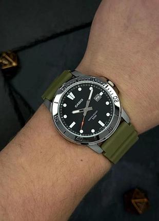 Чоловічий годинник casio mtp-vd01-3e 2