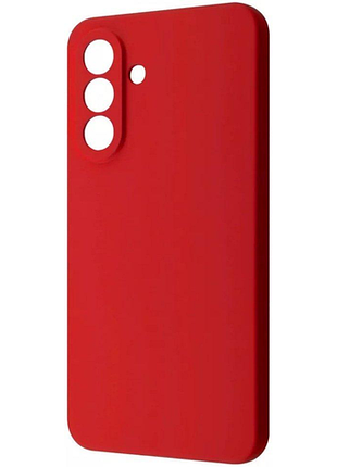 Чохол-накладка bizon silicone case full samsung galaxy a36/a56 червоний