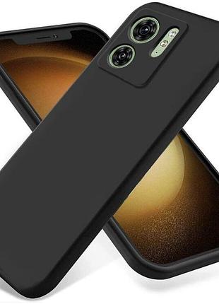 Чохол-накладка bizon android захист камери для motorola edge 40 чорний