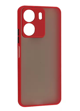 Чохол-накладка case lab nebula захист камери для xiaomi redmi a1 бордовий