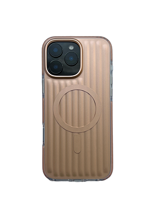 Чохол-накладка case lab ribbed для iphone 13/14 золотий